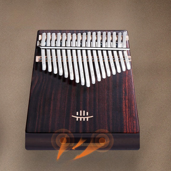 Buddha Stones Kalimba 21 tasti pianoforte a pollice in noce pianoforte portatile per dita