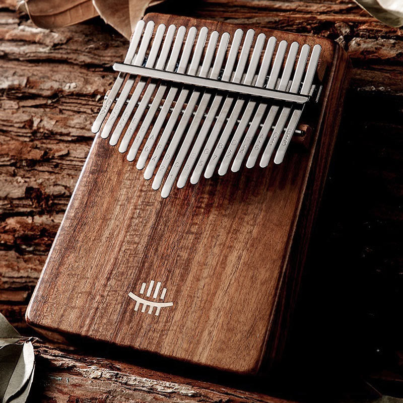 Buddha Stones Kalimba 21 tasti pianoforte a pollice in noce pianoforte portatile per dita
