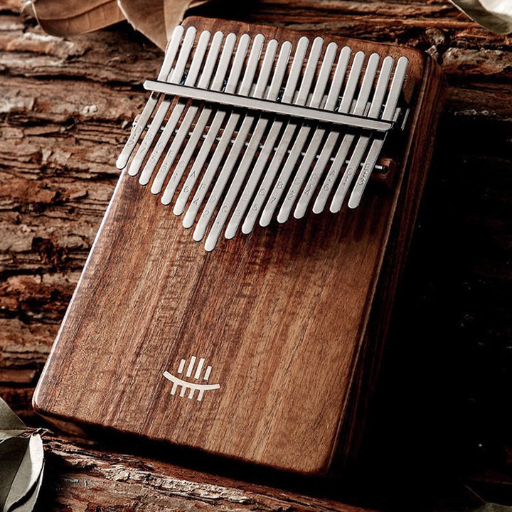 Buddha Stones Kalimba 21 tasti pianoforte a pollice in noce pianoforte portatile per dita