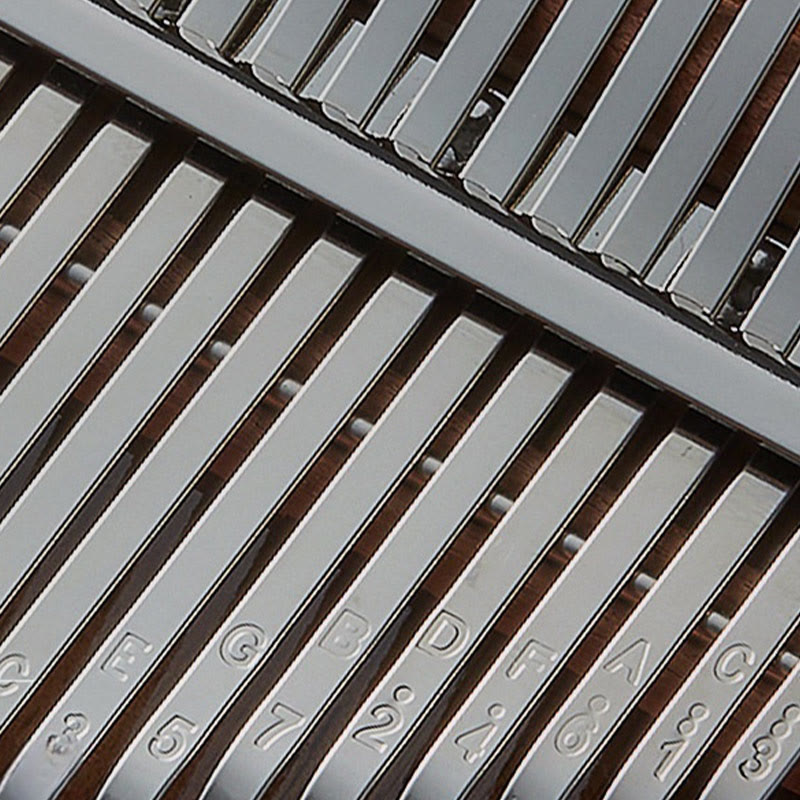 Buddha Stones Kalimba 21 tasti pianoforte a pollice in noce pianoforte portatile per dita