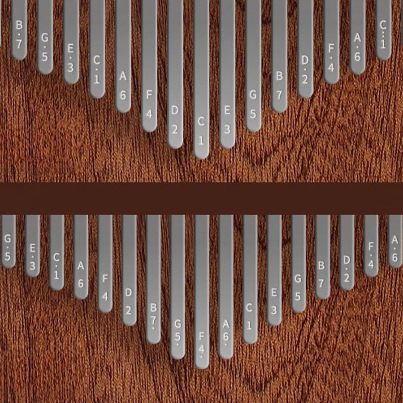 Buddha Stones Kalimba 21 tasti pianoforte a pollice in legno di sandalo giallo pianoforte a dita portatile retrò