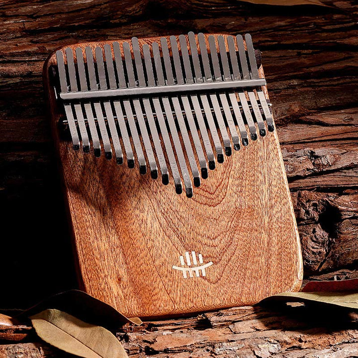 Buddha Stones Kalimba 21 tasti pianoforte a pollice in legno di sandalo giallo pianoforte a dita portatile retrò