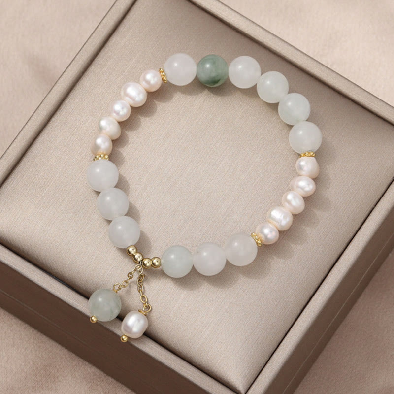 Buddha Stones Tianshan Jade Pearl Abbondance