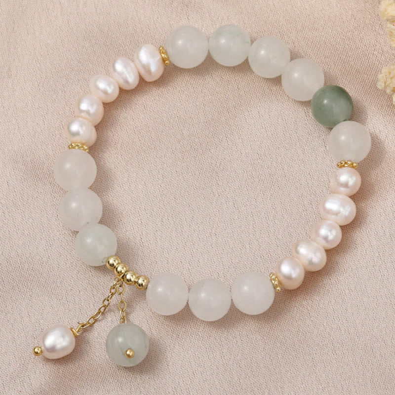 Buddha Stones Tianshan Jade Pearl Abbondance