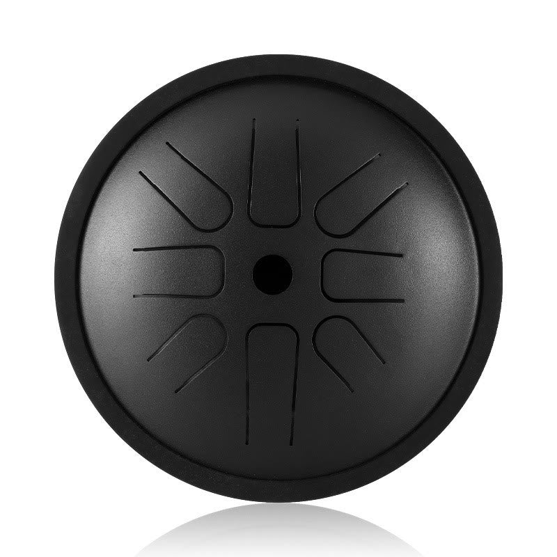 Kit di batteria per meditazione yoga con tamburo in acciaio per lingua Buddha Stones, 8 note, strumento a percussione da 6 pollici