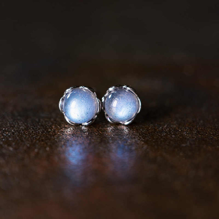 Buddha Stones in argento sterling 925 con pietra di luna positiva - image 2