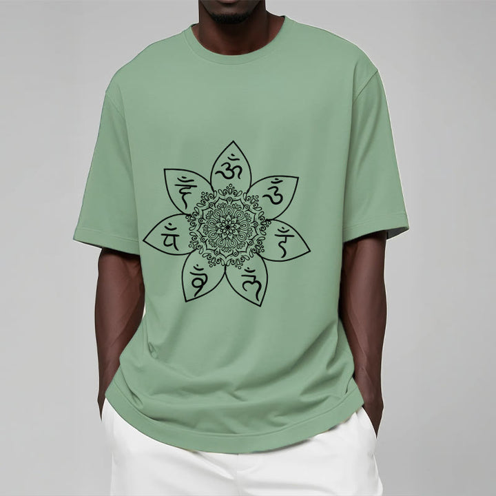 T-shirt con Buddha Stones Mandala Om Mani Padme Hum - image 15