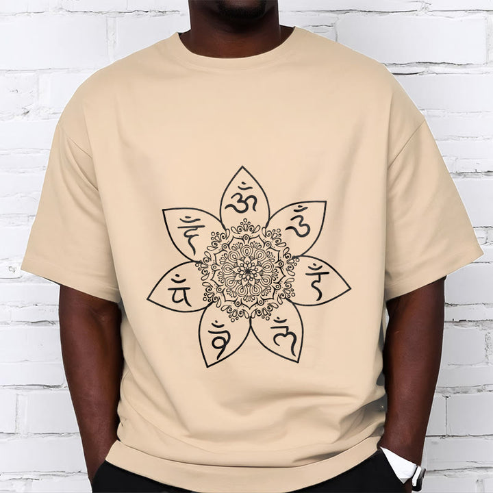 T-shirt con Buddha Stones Mandala Om Mani Padme Hum - image 11