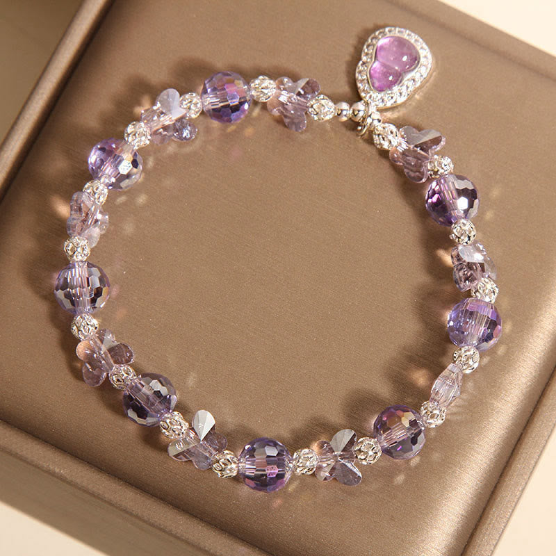 Bracciale Buddha Stones Butterfly Zucca Ametista Citrino Labradorite - image 4