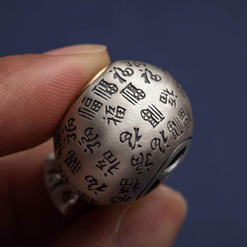 Buddha Stones Fu Character Money Bag Fare soldi ogni giorno Portachiavi fortuna