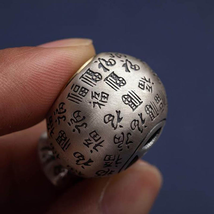 Buddha Stones Fu Character Money Bag Fare soldi ogni giorno Portachiavi fortuna