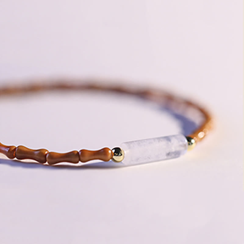 Bracciale della pace con noccioli di oliva ultra-fini Buddha Stones - image 21