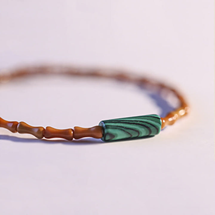 Bracciale della pace con noccioli di oliva ultra-fini Buddha Stones - image 11