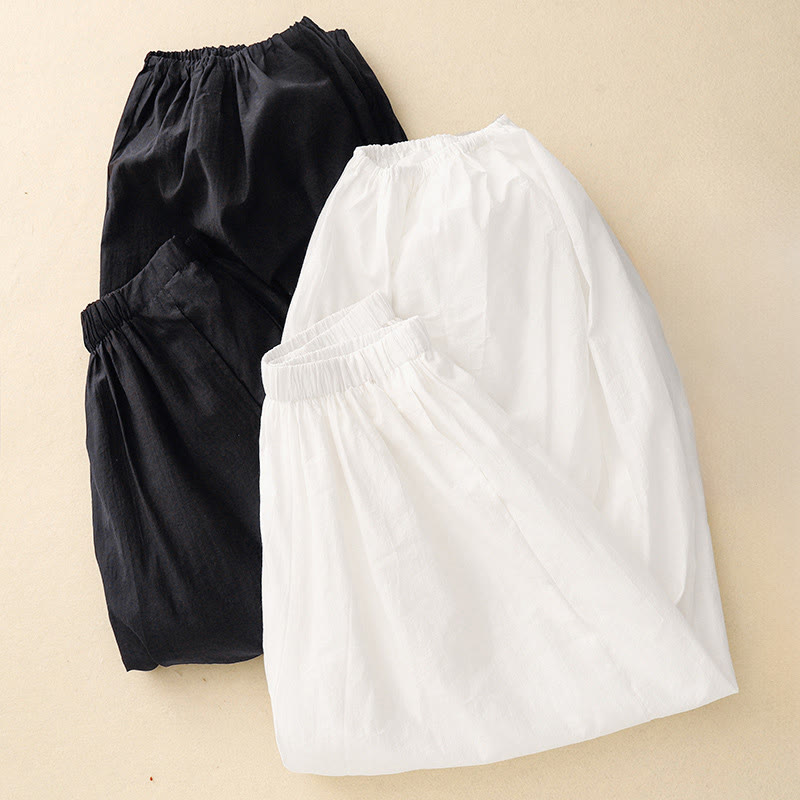 Pantaloni harem da donna con tasche, modello Buddha Stones, casual e dal design semplice - image 12