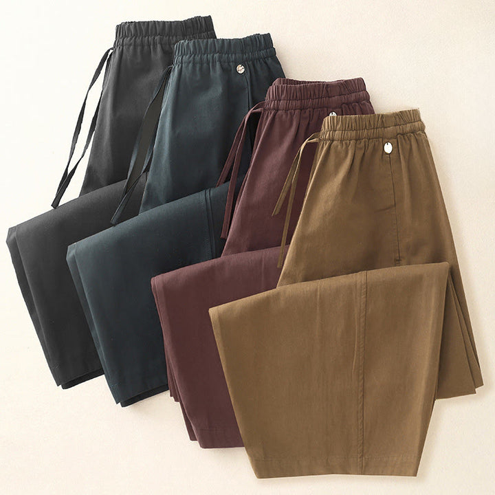 Pantaloni harem da donna in cotone con tasche, lunghezza 7-8, modello Buddha Stones - image 23