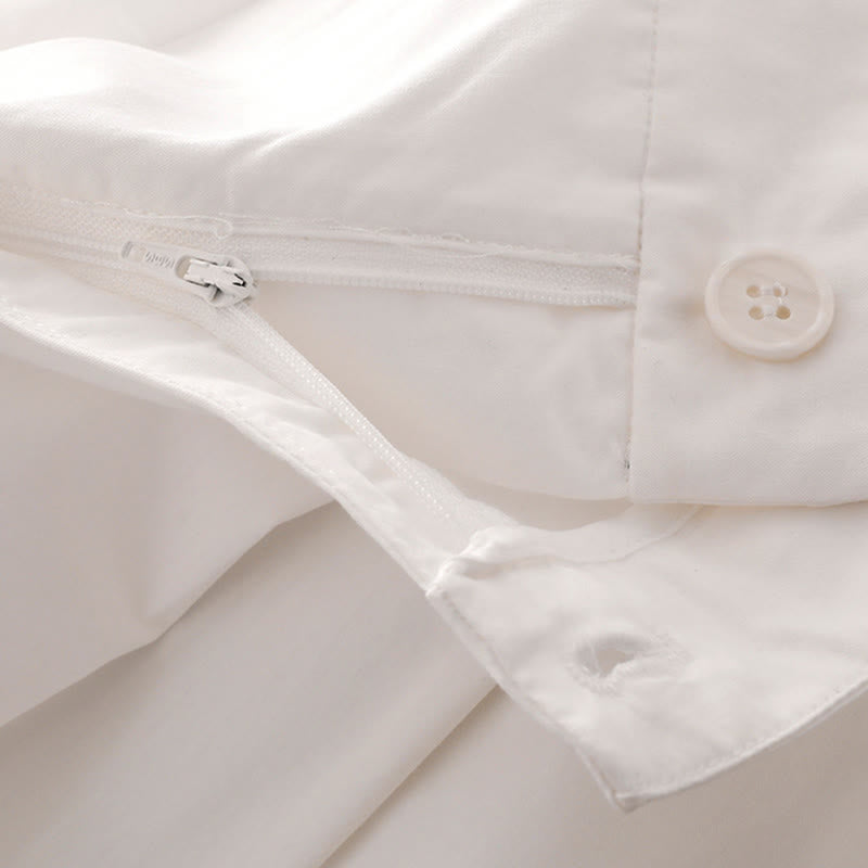 Pantaloni larghi da donna Buddha Stones, casual, in poliestere tinta unita, con tasche, lunghezza 7-8 - image 8