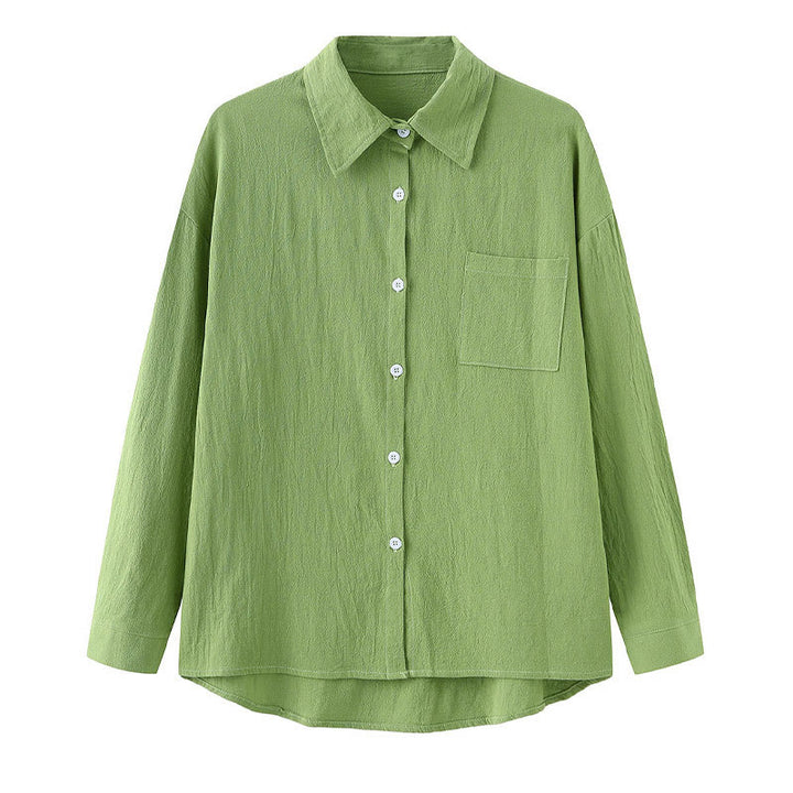 Completo da donna in cotone con stampa Buddha Stones, composto da 2 pezzi: maglia a maniche lunghe con tasche e pantaloni capri con coulisse, ideale per la meditazione. - image 2