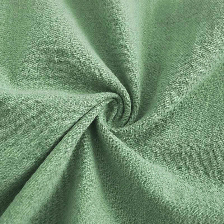Completo da donna in cotone con stampa Buddha Stones, composto da 2 pezzi: maglia a maniche lunghe con tasche e pantaloni capri con coulisse, ideale per la meditazione. - image 46