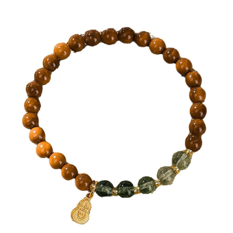Bracciale Buddha Stones Kuka Seed Green Phantom per allontanare gli spiriti maligni - image 3