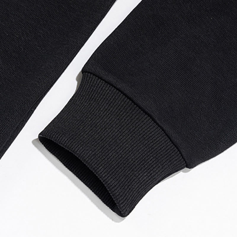 Felpa da uomo in cotone con colletto e bottoni, motivo Buddha Stones Fall Polo - image 10