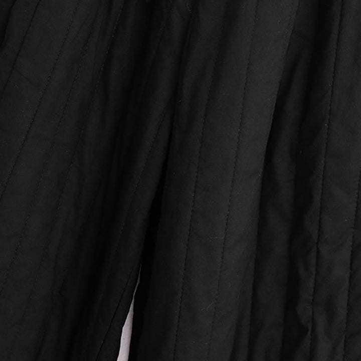 Pantaloni harem da donna in cotone con tasche e design a tinta unita invernale Buddha Stones - image 13