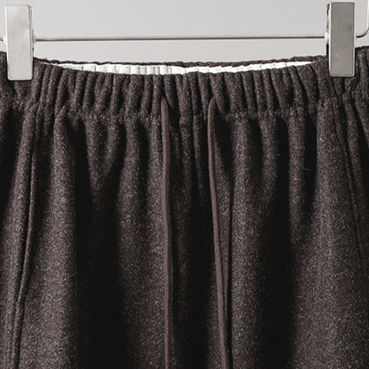 Pantaloni da donna spessi con tasche e lacci in cotone tinta unita Buddha Stones - image 16