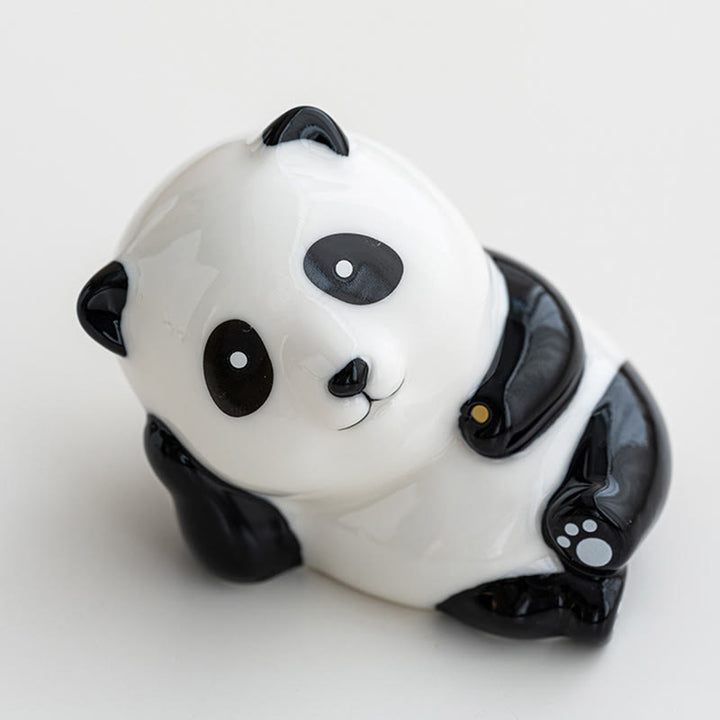 Bruciatore di incenso decorativo per la casa a forma di panda, Buddha Stones - image 1