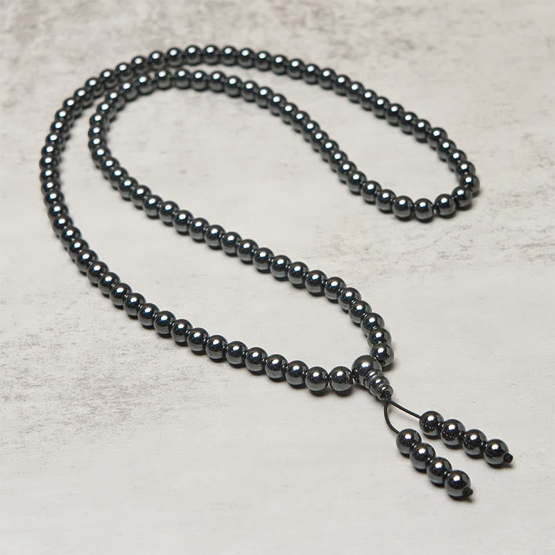 Buddha Stones Mala con 108 perle Terahertz Focus Clarity - image 2