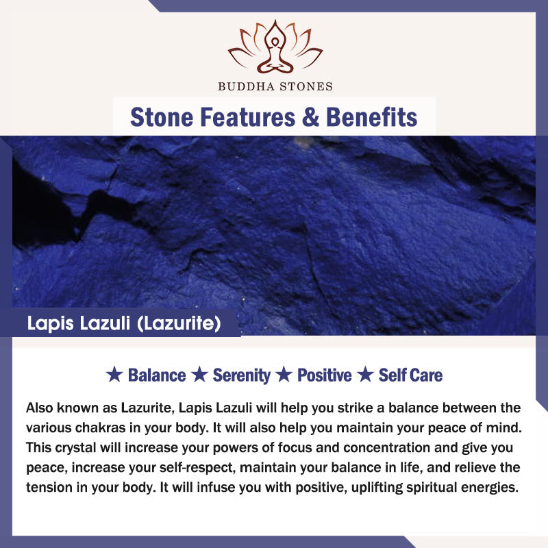 Orecchini pendenti Serenity in argento sterling 925 con perle di lapislazzuli Buddha Stones - image 9