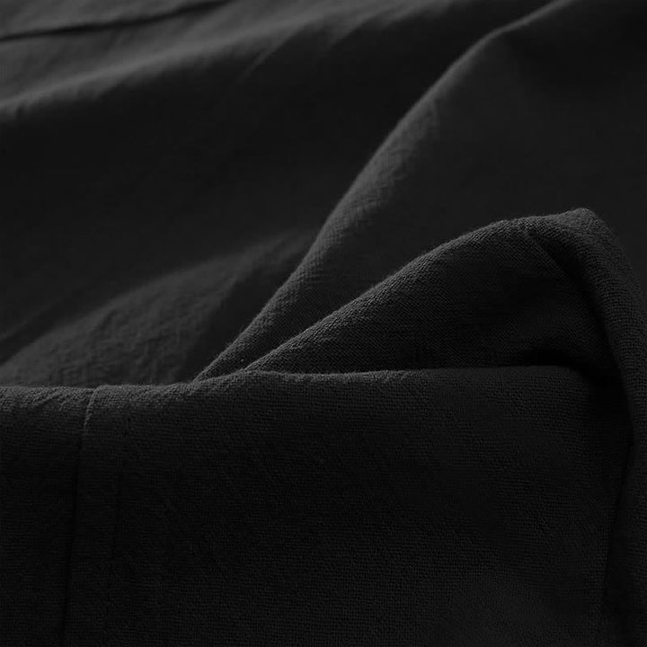 Pantaloni harem da donna in velluto a coste con contrasto di colore, foderati in pile termico e tasche, con Buddha Stones - image 46