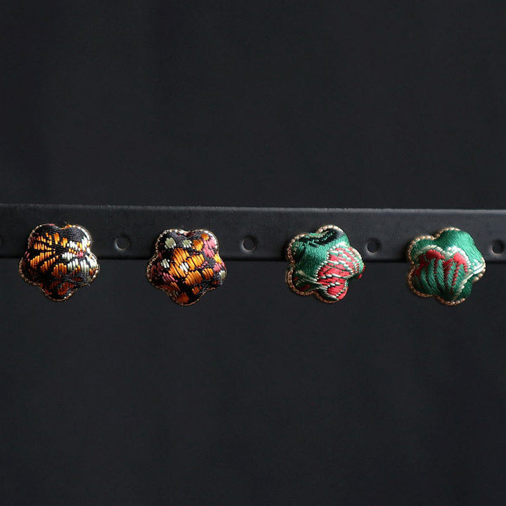 Buddha Stones Orecchini pendenti Song Brocade Flower Balance - image 4