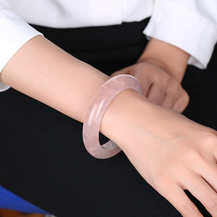 Braccialetto Buddha Stones Natural Rose Quartz Love Caring - image 3