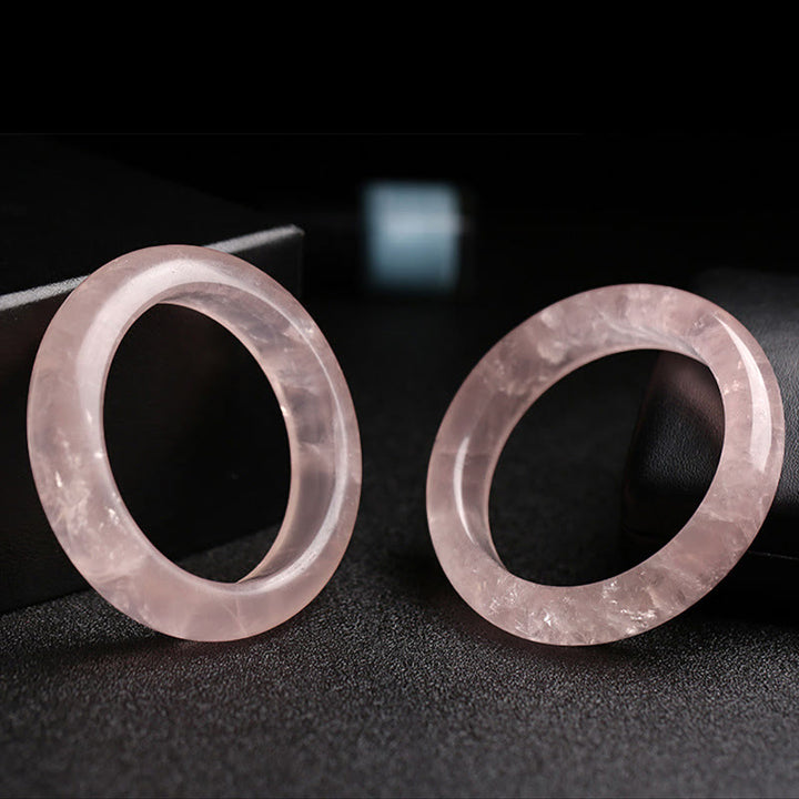 Braccialetto Buddha Stones Natural Rose Quartz Love Caring - image 5