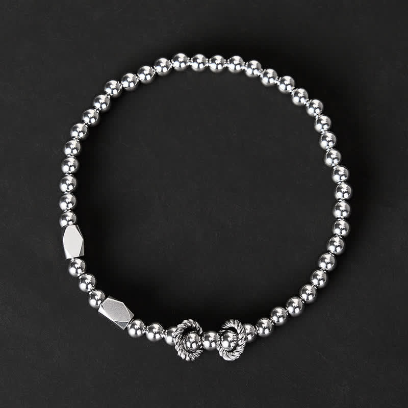 Braccialetto di coppia con perline in ottone e rame, design Buddha Stones Wealth Self Care - image 12