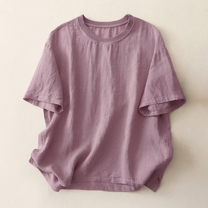 Camicia da donna a maniche corte con scollo rotondo e motivo Buddha Stones. - Cardo - US14, UK/AU18, EU46 (2XL) - image 20