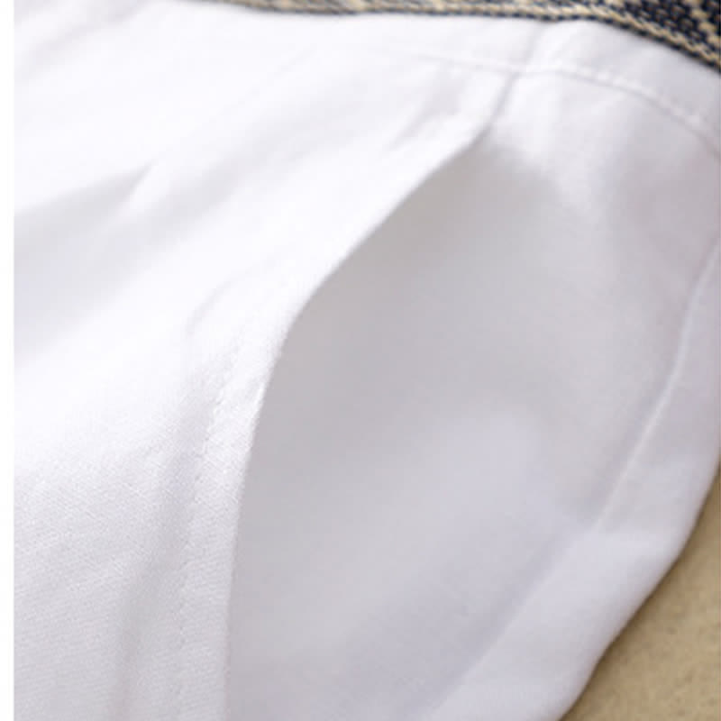 Pantaloni da donna con tasche, tinta unita, bottoni sul davanti e sul retro, con elastico in vita e Buddha Stones. - image 25