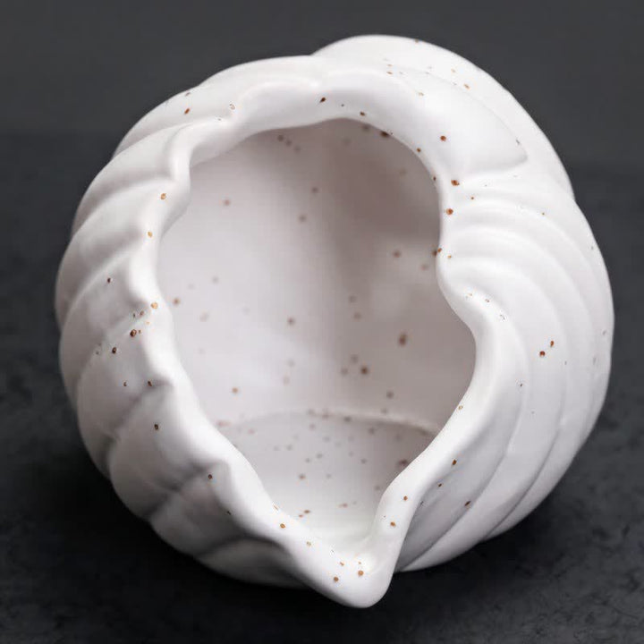 Buddha Stones Bruciatori di incenso in ceramica Shankha, conchiglia purificatrice. - image 9