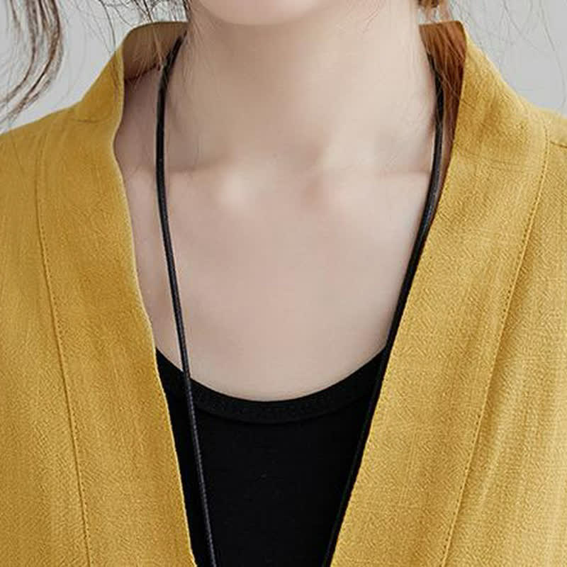Buddha Stones Camicia da donna a maniche lunghe, tinta unita, casual, minimalista, con tasche, ideale per primavera/estate. - image 17