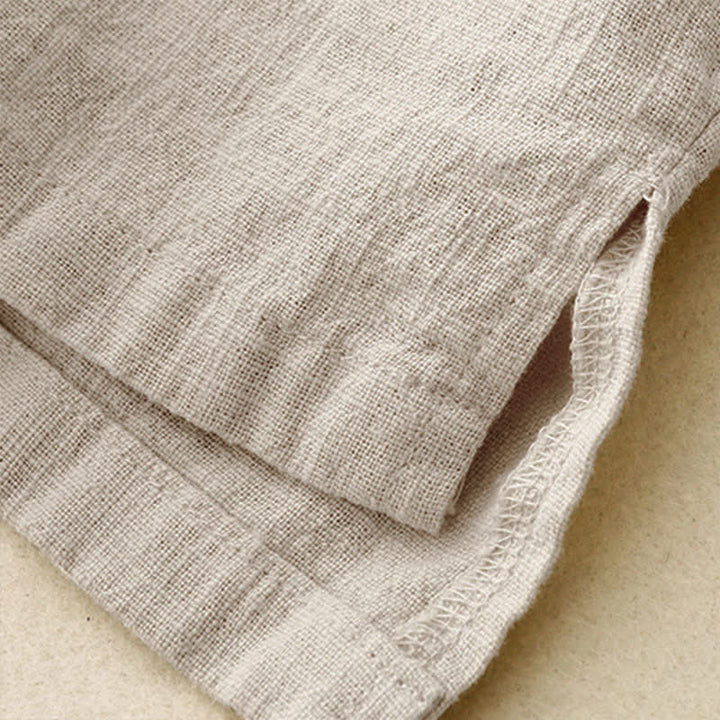 T-shirt da donna a maniche corte, girocollo, modello ampio, con stampa Buddha Stones. - image 7