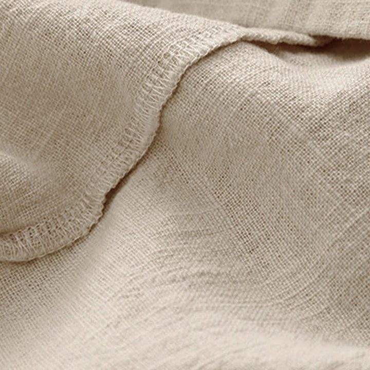 T-shirt da donna a maniche corte, girocollo, modello ampio, con stampa Buddha Stones. - image 8