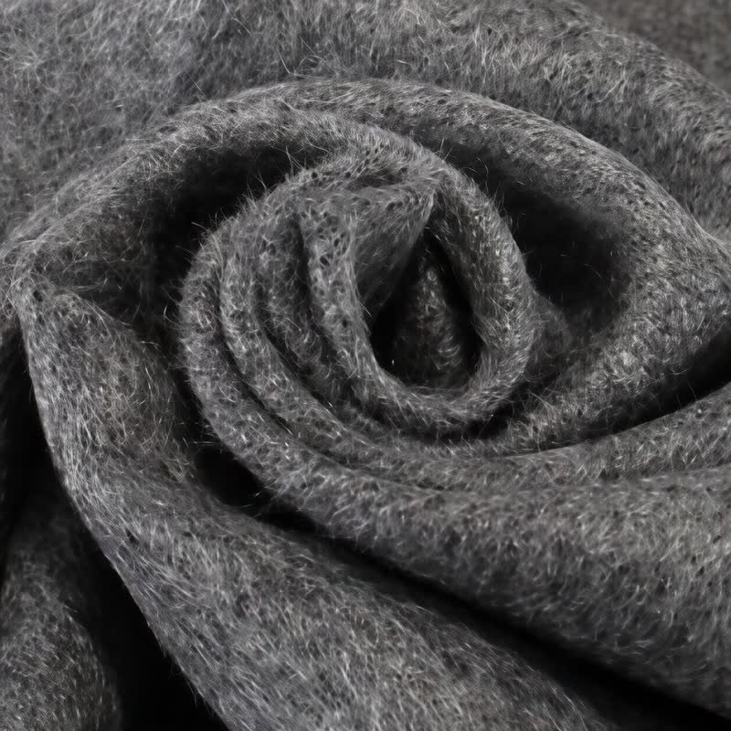 Sciarpa da uomo avvolgente con nappe e motivo a righe urbane, ideale per l'autunno e l'inverno, con motivo Buddha Stones. - image 21