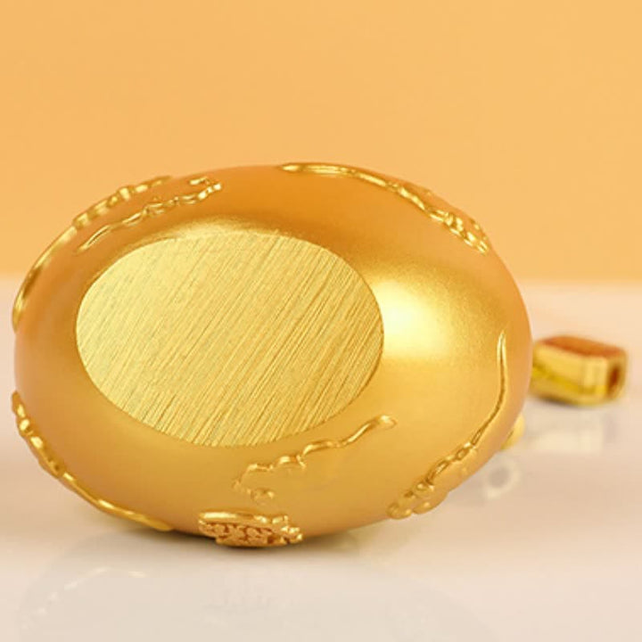 Buddha Stones Ciotola del tesoro a forma di lingotto d'oro, simbolo di buona fortuna e ricchezza da tavolo. - image 11