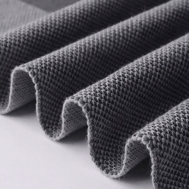 Sciarpa da uomo accogliente in maglia con motivo Buddha Stones, ideale per autunno/inverno, con blocchi di colore geometrici. - image 9
