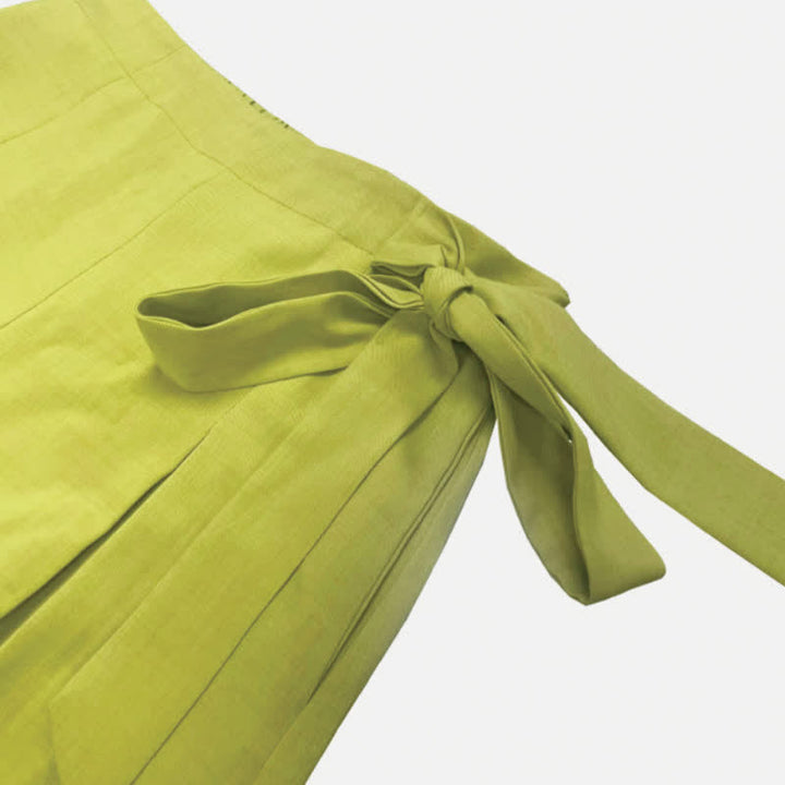 Pantaloni da donna a gamba larga con coulisse, stile retrò, con motivo Buddha Stones, perfetti per la primavera, casual e con tasche. - image 8