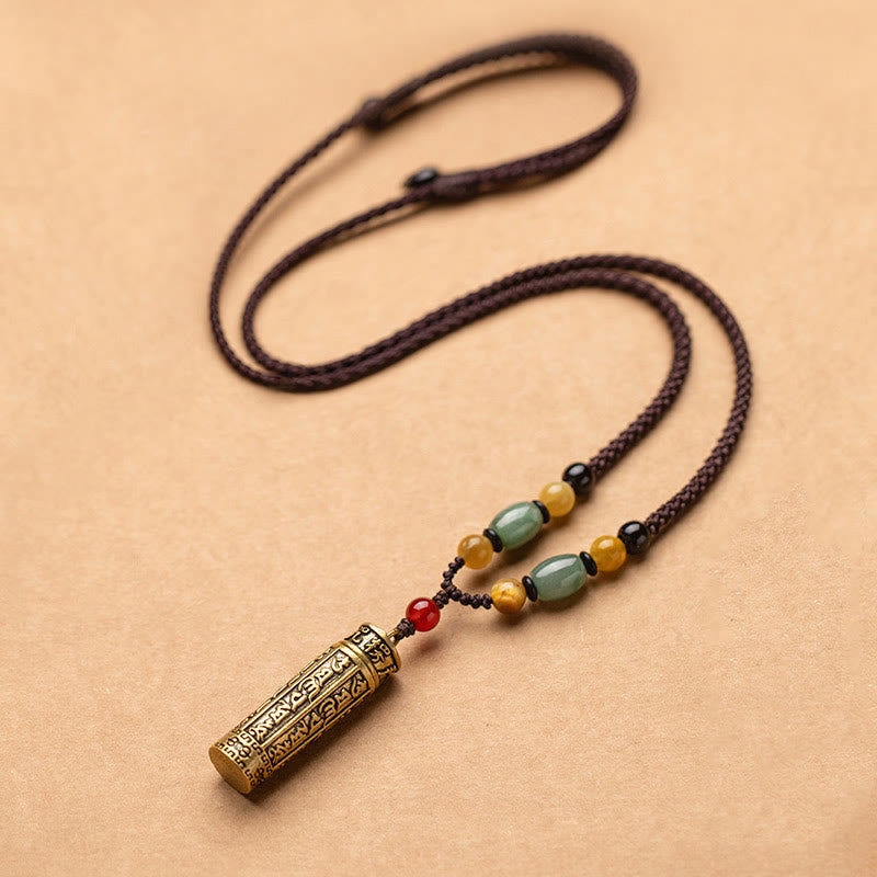 Pacchetto regalo in pietra di Buddha tibetano Om Mani Padme Hum - image 4