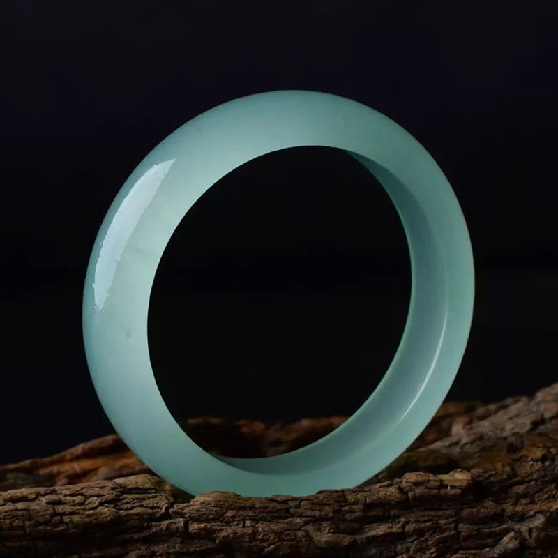 Braccialetto Buddha Stones Natural Jade Luck Healing Prosperity Bangle - image 9