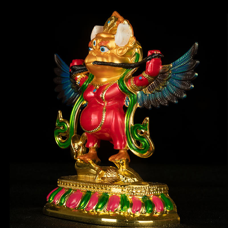 Tibet Garuda Bird Alloy Tieni lontani gli spiriti maligni Decorazione per la casa - image 2