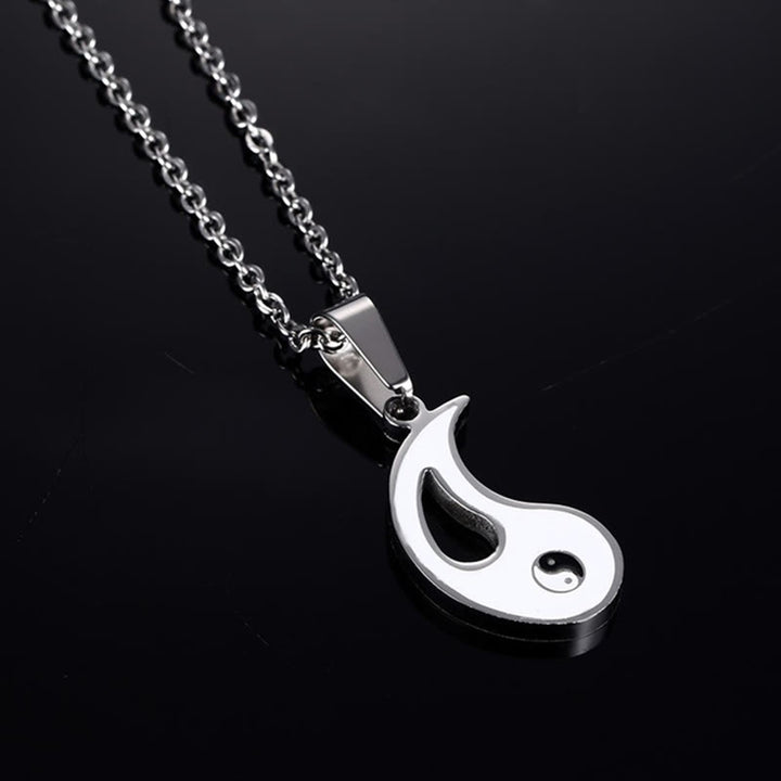 Collana con ciondolo Yin Yang da 2 pezzi - image 8