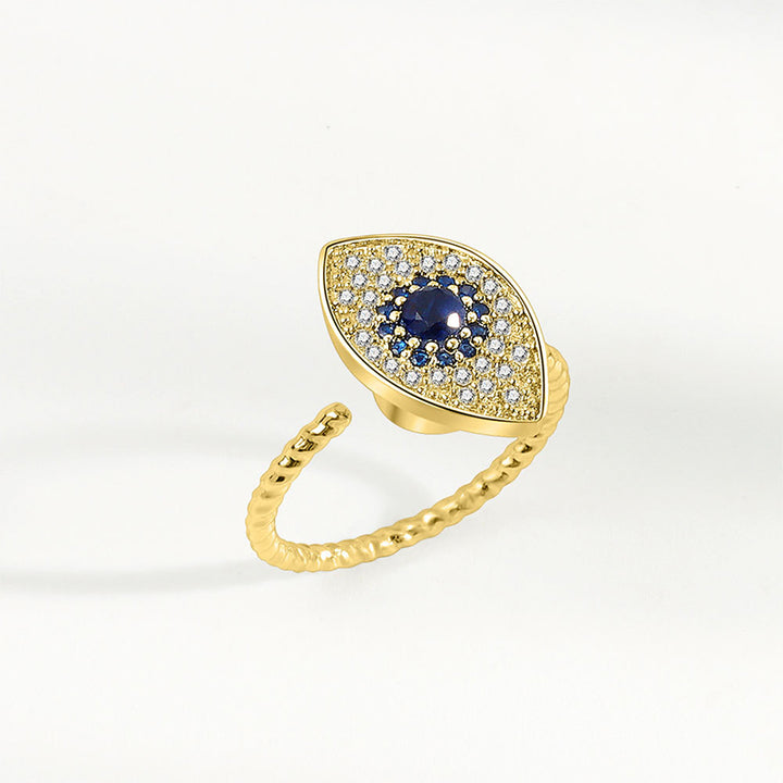 Anello girevole in argento sterling 925 con protezione contro il malocchio e benedizione - image 10