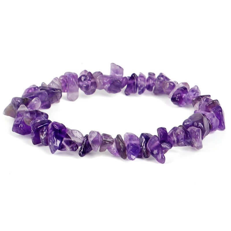 Braccialetto positivo curativo Buddha Stones, ametista, lazurite, lapislazzuli e vari cristalli - image 0
